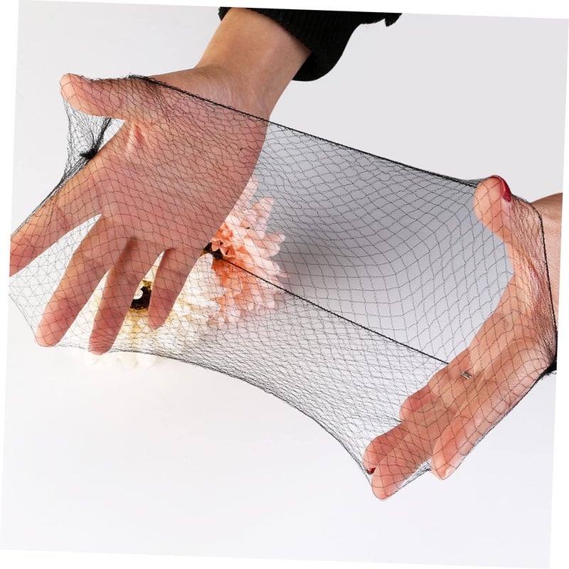Nylon Invisible Hairnet 100pcs Ultra Fine Mesh Bun Net Lightweight Breathable For Dancers Skaters - Image 2